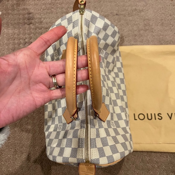 Louis Vuitton Speedy 30 in Damier Azur Canvas - Picture 3 of 16